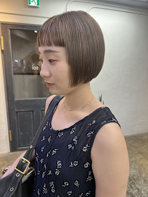 プツッとbob×オン眉