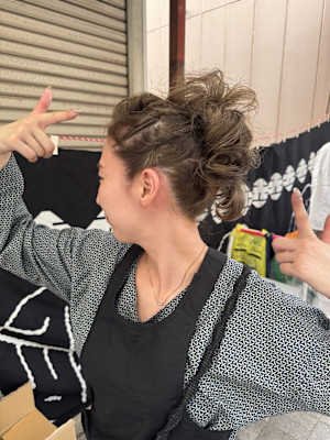 お祭りモヒカン