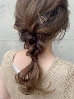 #編み込みアレンジ　#ラフヘアアレンジ