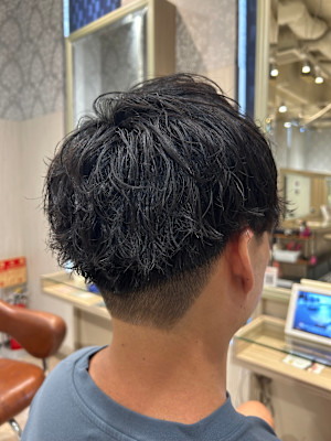 夏メンズツーブロック◎爽やか束感ショート刈上げ