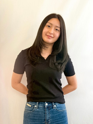 ハッシュカット レイヤーカット ロングヘア