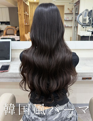 韓国風パーマ/コテ巻き風パーマ/デジタルパーマ