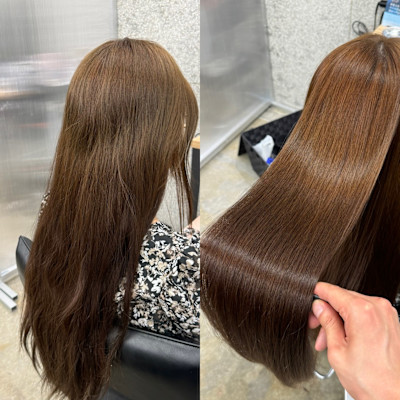 #髪質改善#縮毛矯正#美髪矯正