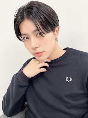 L men's 渋谷 メンズカット眉毛メンズ パーマニュア