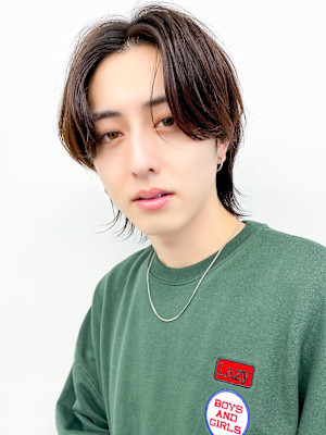 L men's 渋谷 メンズカット眉毛メンズ パーマニュア