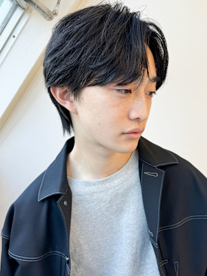 L men's 渋谷 メンズカット眉毛メンズ パーマニュア