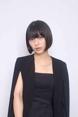 切りっぱなしボブ ミニボブ 