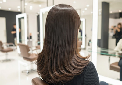 首元スッキリショートボブ