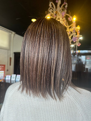 ボブ×ハイライト