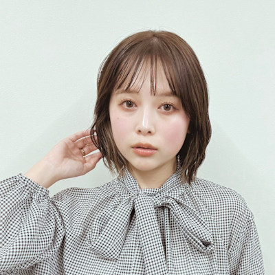 うる艶カラー×ボブスタイル