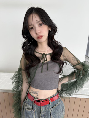 アサミ＊10〜20代レイヤーカット　顔周りのカット