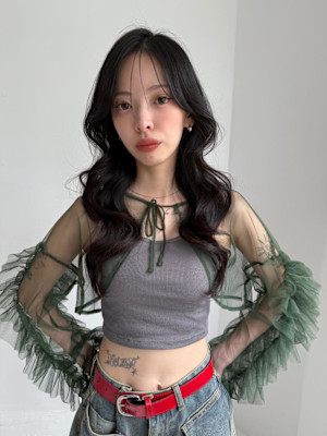 アサミ＊10〜20代レイヤーカット　顔周りのカット