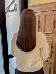 うるツヤ×フェミニンロング（縮毛矯正可）