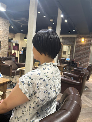 丸みショートスタイル