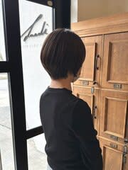 ひし形×大人ショート（白髪染め可）