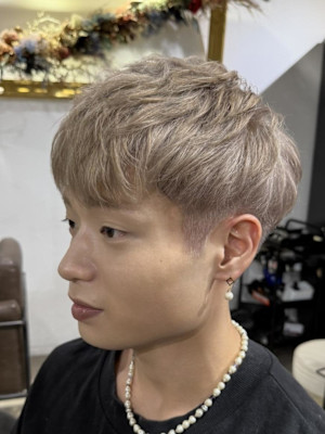 メンズカット  スキンフェード   スパイキーショート