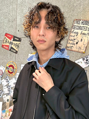 【feliceMICHI 別曽 遥也】スパイラルパーマ 