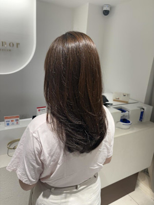 レイヤーカット　YUI