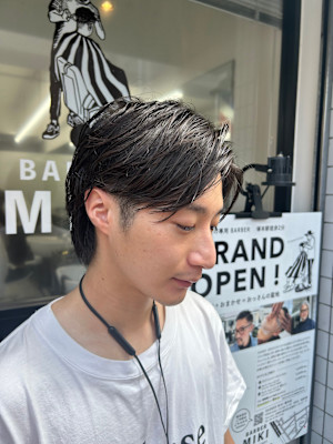 ナチュラルツーブロック