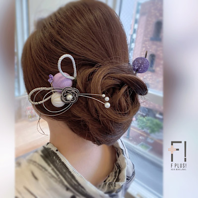 hairmake&nail F PLUS！× 浴衣ヘア