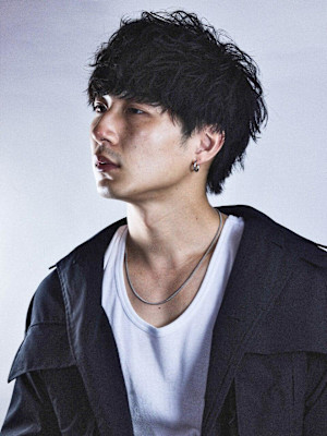 フワボサ質感 シャドウパーマ