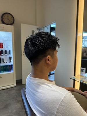 スッキリとショートスタイル