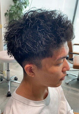 ショートパーマ