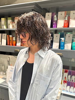 スパイラルパーマ