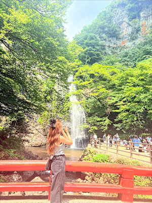 箕面の滝🏞️⛰️