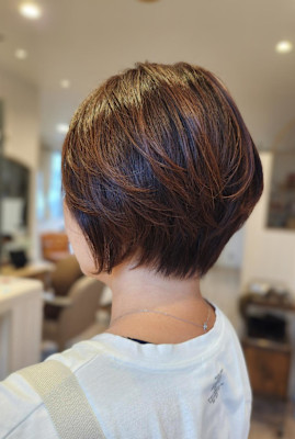 スッキリ大人ショート