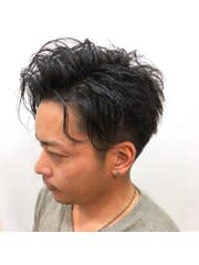 【Reginavita栄】2ブロックグランジパーマ 