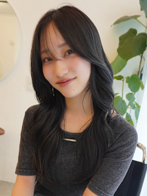 レイヤーカット/レイヤー/顔周り/ミディアム/ボブ/ショート