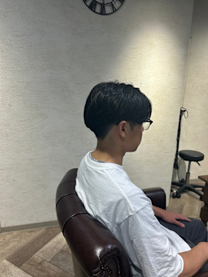 ショートセンターパート