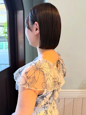 【Lidee yuria】切りっぱなしボブ