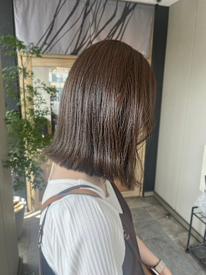 ボブ グレージュ