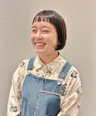 ぱつっとミニボブ