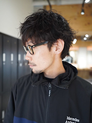 無造作パーマニュアンスパーマ無造作マッシュ大人マッシュ