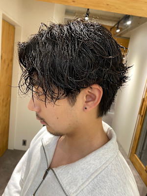 波巻きスパイラルパーマツイストスパイラルパーマツイスパ