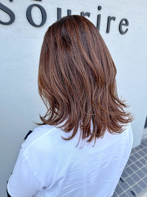 オレンジブラウン