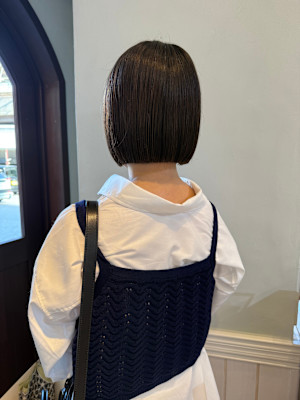 【Lidee yuria】切りっぱなしボブ