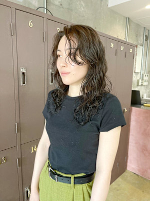 ミディアムパーマ