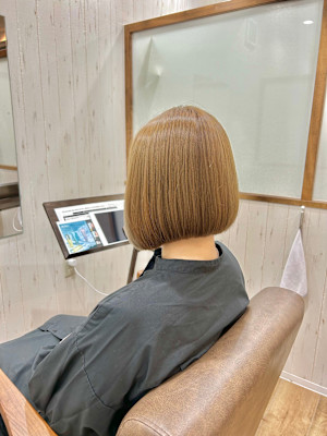 レディース　ボブ　髪質改善