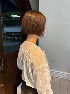 【Lidee yuria】切りっぱなしボブ