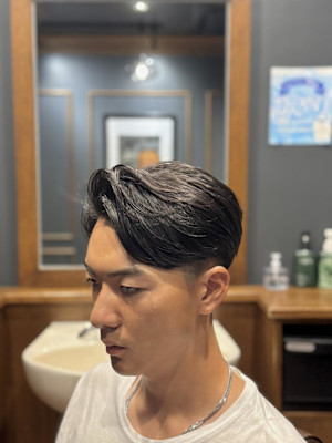 毛流れショート