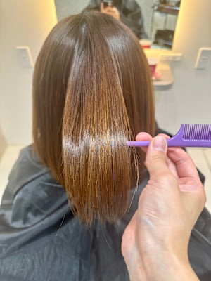 髪質改善ヘアカラー