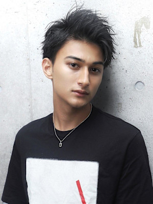 無造作オーバーアップ