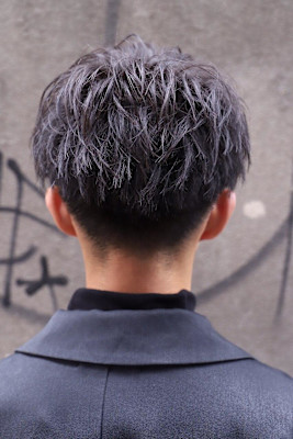 【シャープな質感】ソフトツイストショートマッシュ