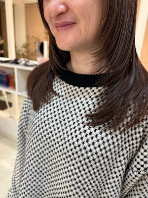 韓国風レイヤーカット