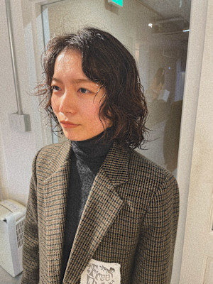 ミディアムパーマ/パーマスタイル/似合わせパーマ