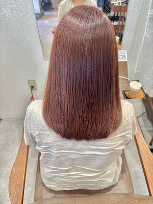 レディース　自然で柔らかい縮毛矯正【辻堂】